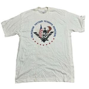 Vintage California Vietnam‎ Veterans Memorial T-Shirt XL Made in USA